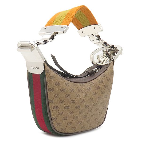 グッチ GUCCI 2WAYバッグ マイクロ GG GGスプリームキャンバス レザー
