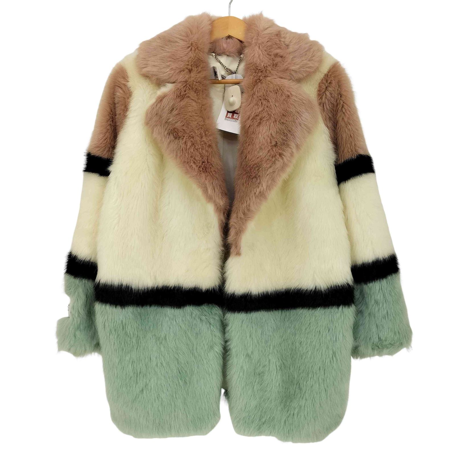 ジャッキー Jakke マルチ フェイクファーコート レディース UK 6