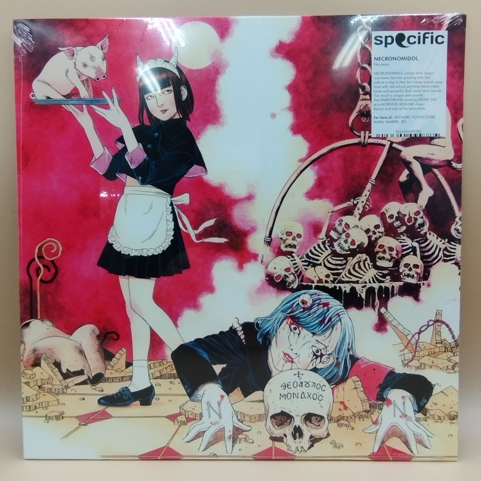 D13189】NECRONOMIDOL / NEMESIS アナログレコード LP analog ネクロ魔
