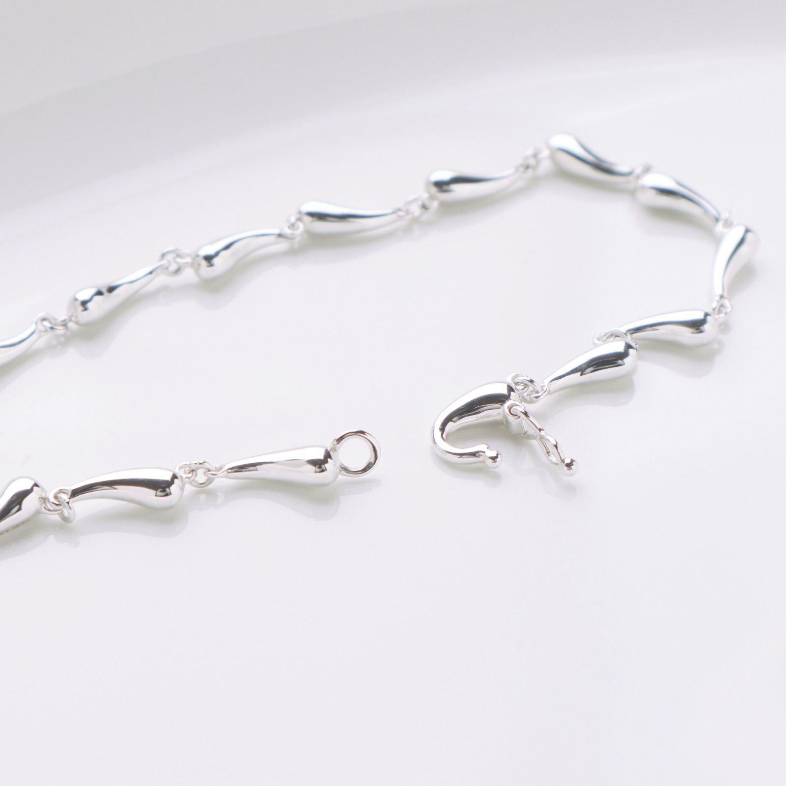 ティファニー ティアドロップ リンク 925 ブレスレット - c.1990s
