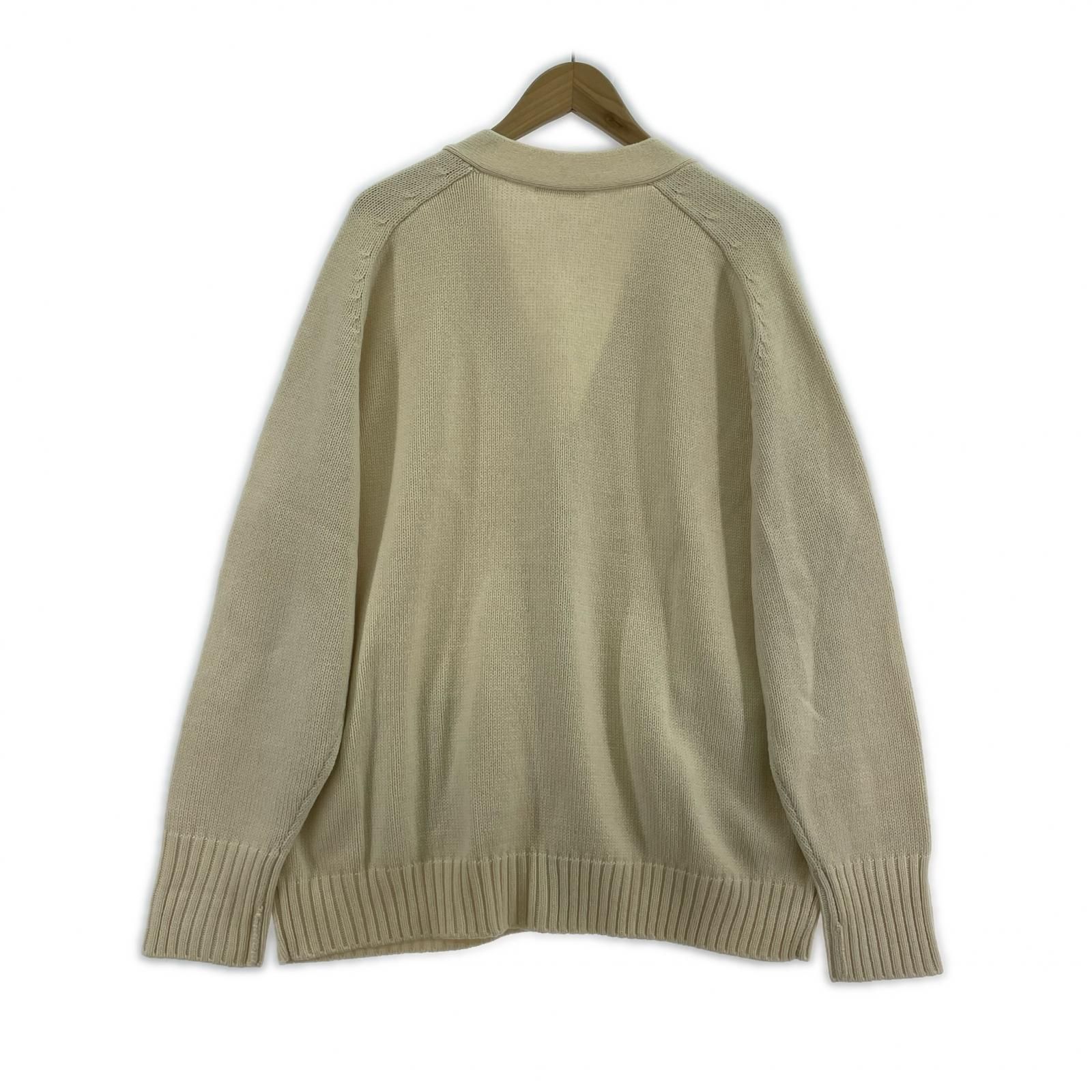 HEUGN CLARK KNIT CARDIGAN 3 ﾎﾜｲﾄ - メルカリ