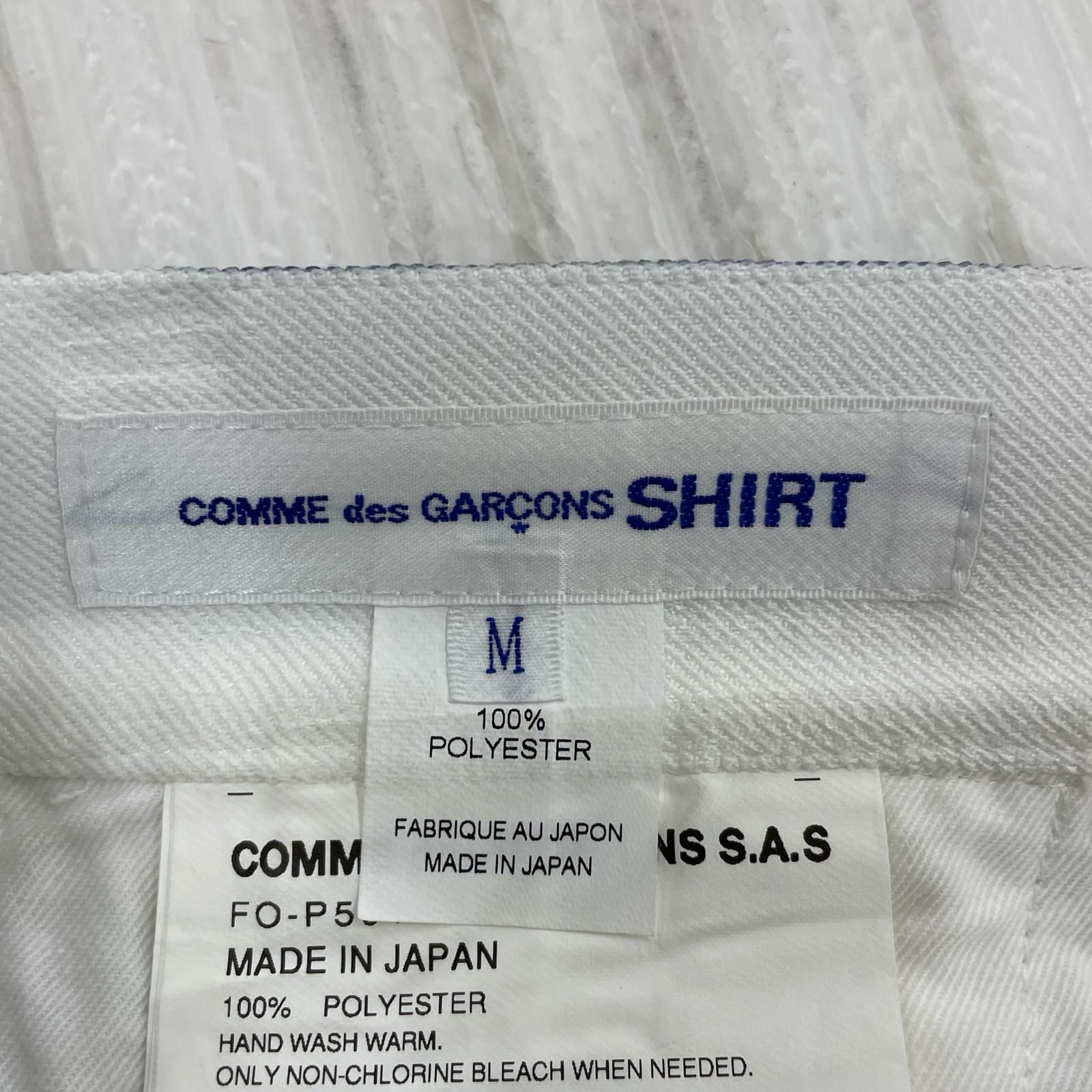 COMME des GARCONS ショップ SHIRT 25SS ｼｮｰﾄﾊﾟﾝﾂ M ﾌﾞﾙｰ 2025年最新