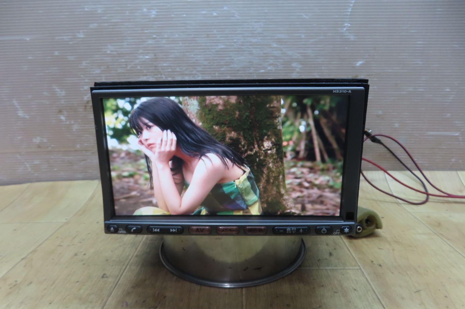 動作保証付☆F4732/日産純正 HS310-A HDDナビ 地図2010年 地デジTV