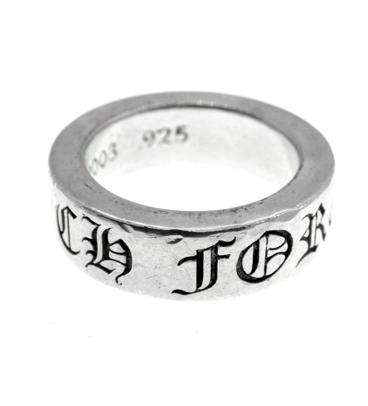 クロムハーツ CHROME HEARTS 6mm SPACER FOREVER スペーサー フォーエバー シルバー リング 45567