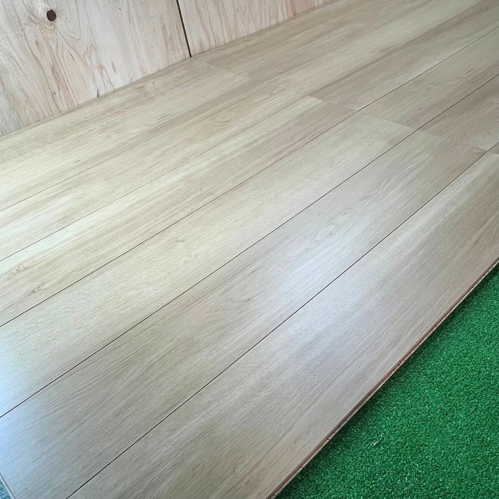 DAIKEN YB11545-MA イエリアオトユカ45 147幅 ライトオーカー柄 12.3mm厚 905mm長 24枚入×3セット 防音直貼り床材 アウトレット