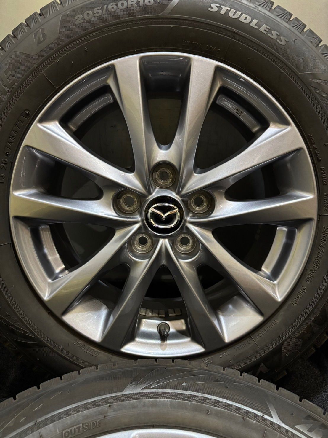 205 60 R 16 VRX 3 21年製 マツダ MAZDA 16インチ 6 5 J 45 114 H スタッドレス 4本 南2 K 750