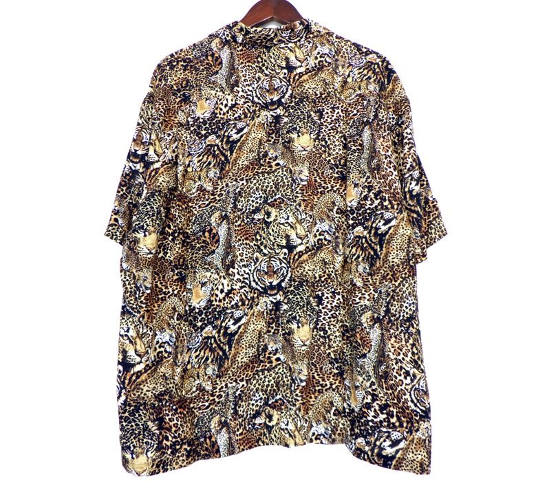 セリーヌ CELINE 【 2C517251S 】 レオパード 総柄 半袖 シャツ 45568