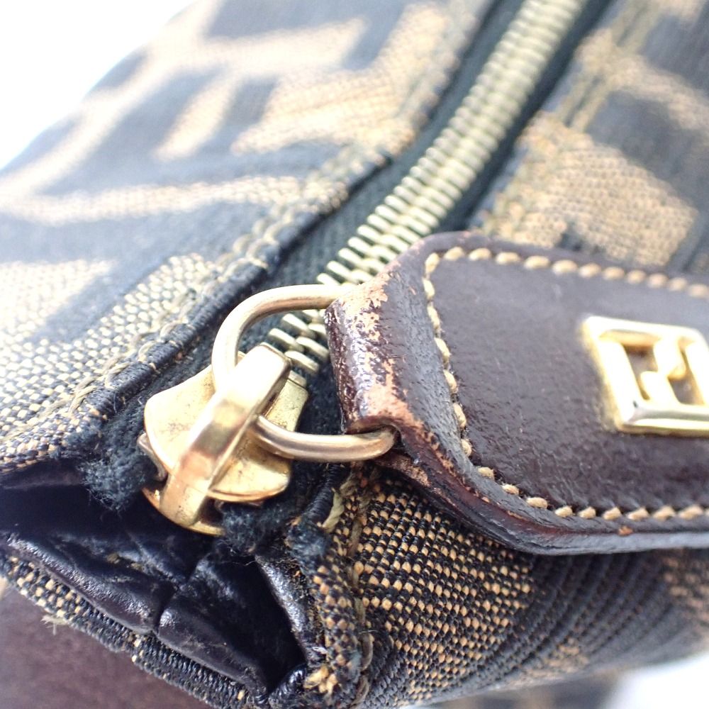 Ft633602 フェンディ バニティバッグ アクセサリーポーチ ズッカ柄