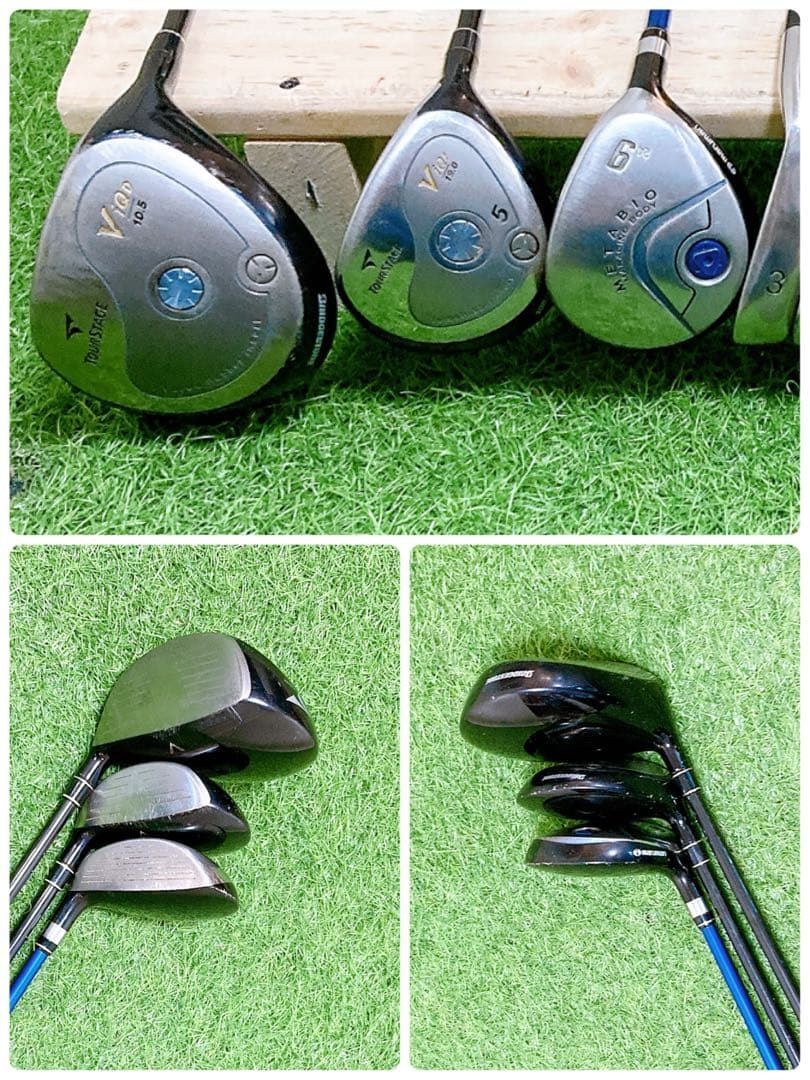 ゴルフクラブ　メンズセット　初心者　ツアーステージ　ViQ N1227 ゴルフクラブ メンズセット 初心者 ツアーステージ ViQ N1227