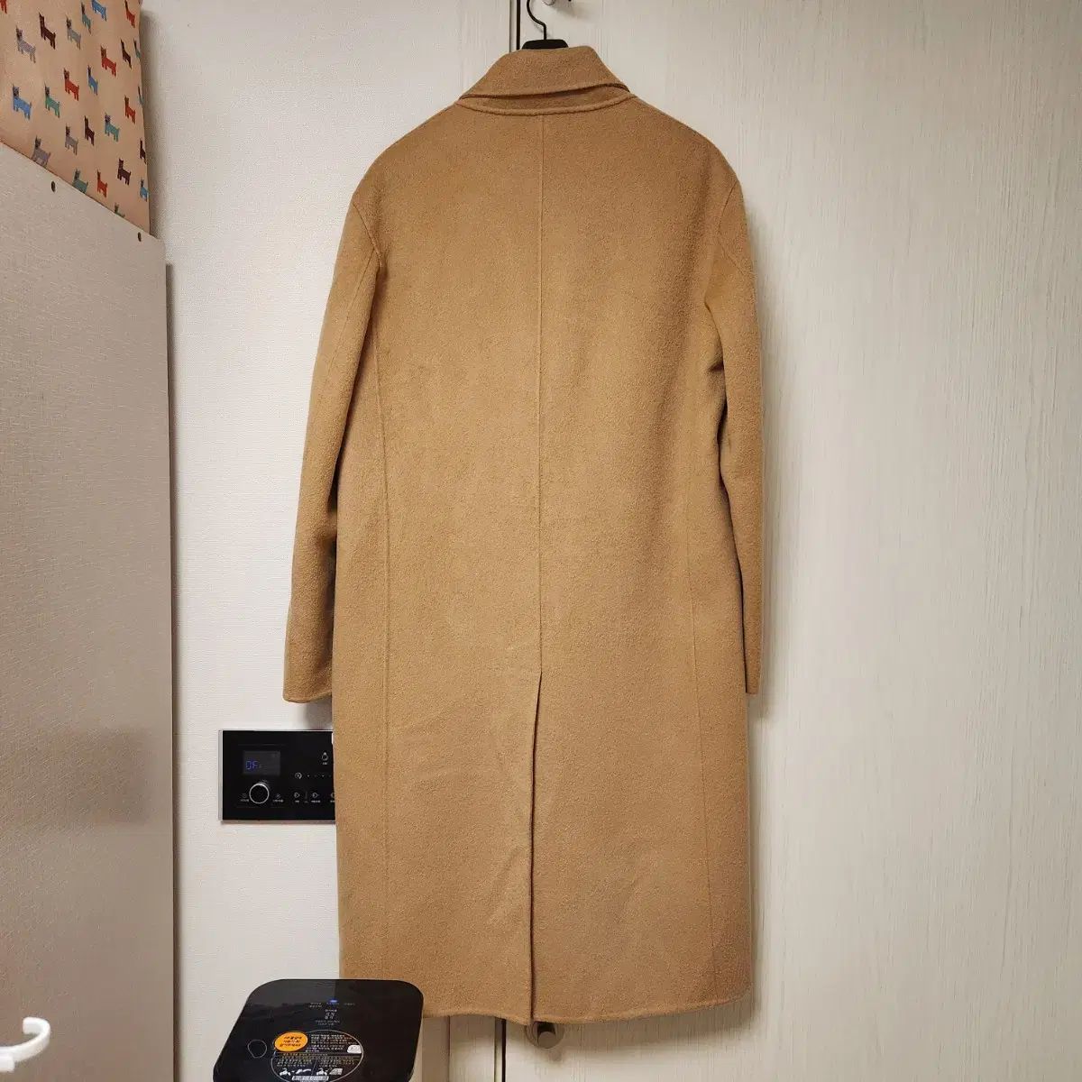 TIME カシミア ブレンド ハンドメイド ダブル コート 100 ベージュ