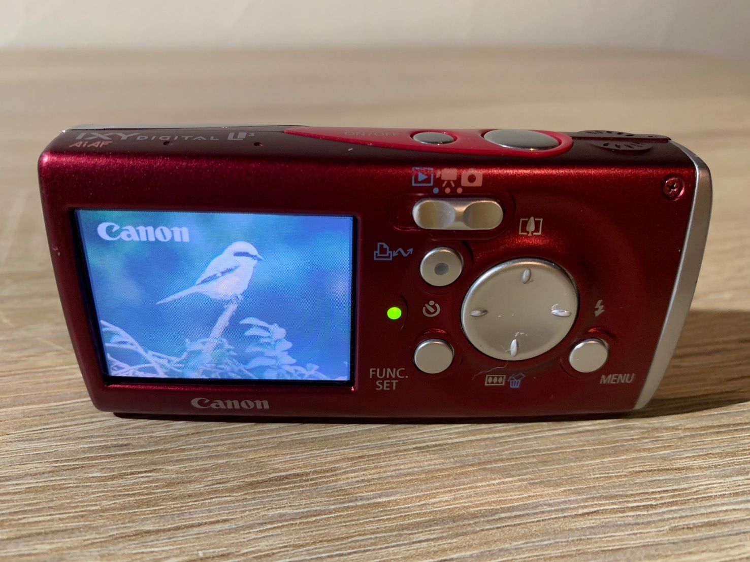 6573 Canon IXY DIGITAL L3 ブラッドレッド デジカメ CANON IXY 3