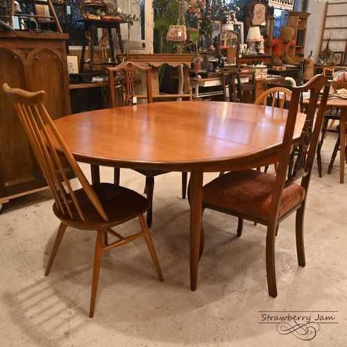 L3705-30-6 英国アンティーク Gplan ジープラン 北欧 ラウンドテーブル