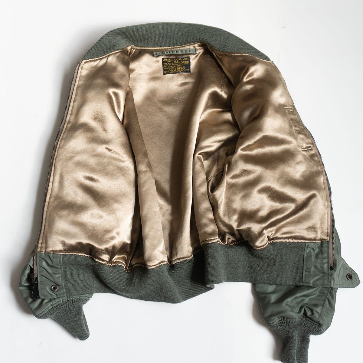 雰囲気抜群】THE REAL MCCOY'S【L-2B フライト ジャケット】M USAF