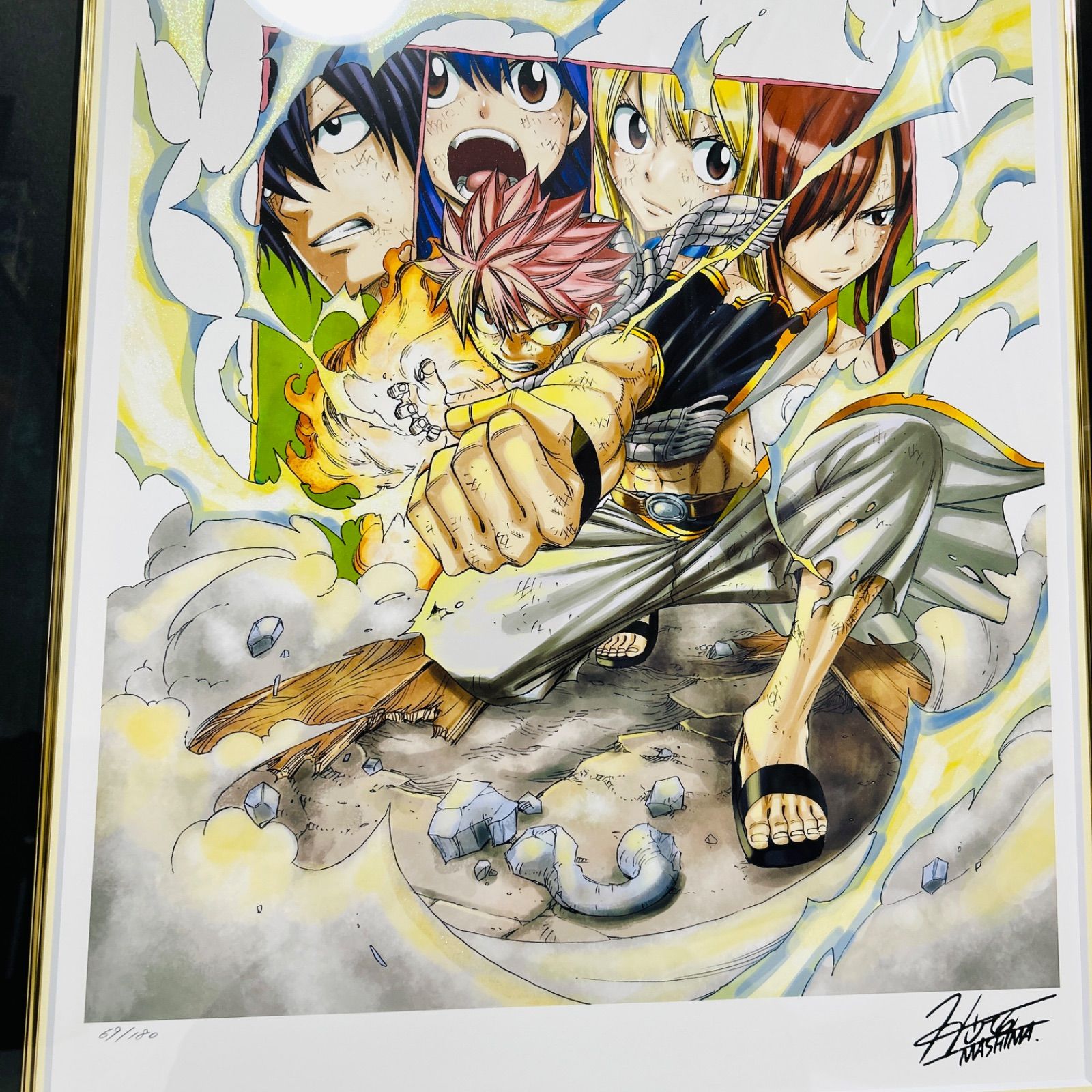 版画 1人じゃない FAIRY TAIL フェアリーテイル アールジュネス 版画展