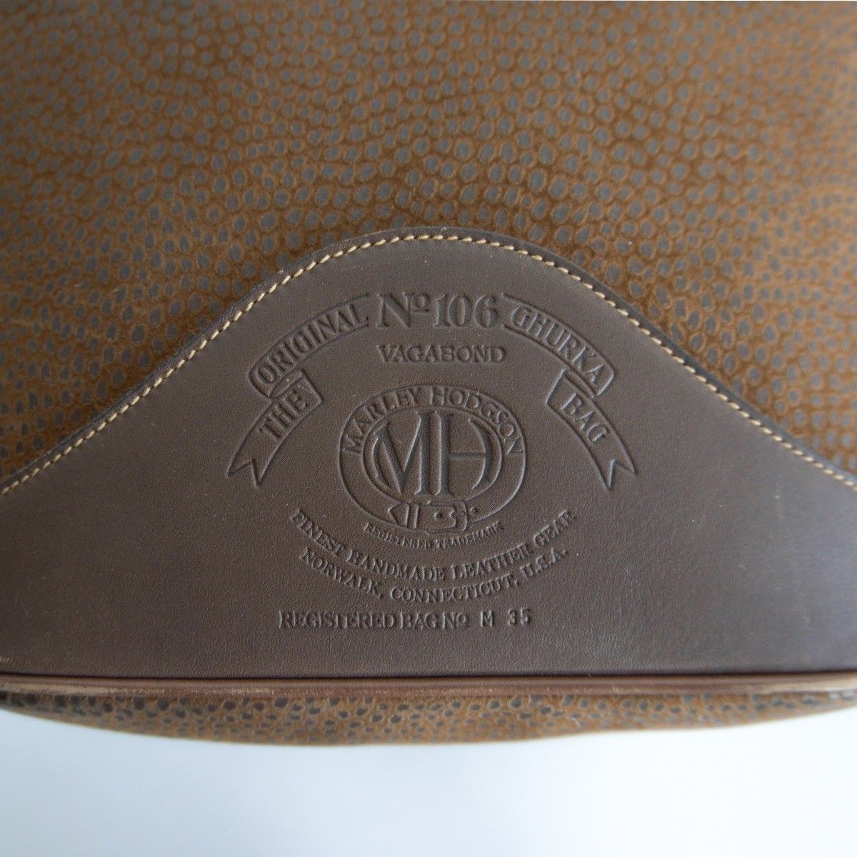 希少】GHURKA Marley Hodgson【NO.106 オールレザー ショルダー バッグ  