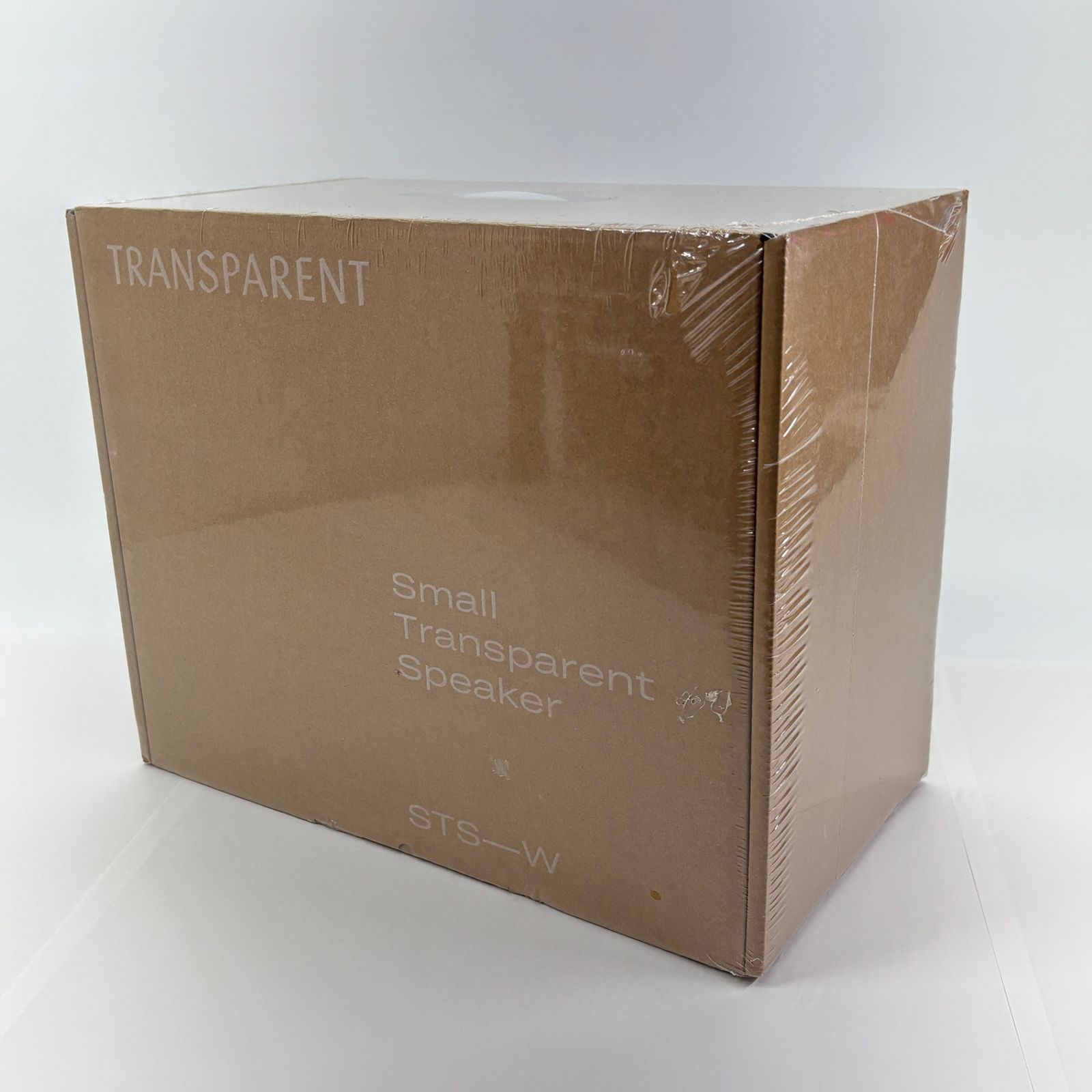 TRANSPARENT SPEAKER SMALL ホワイト TPS-02 C5435-120