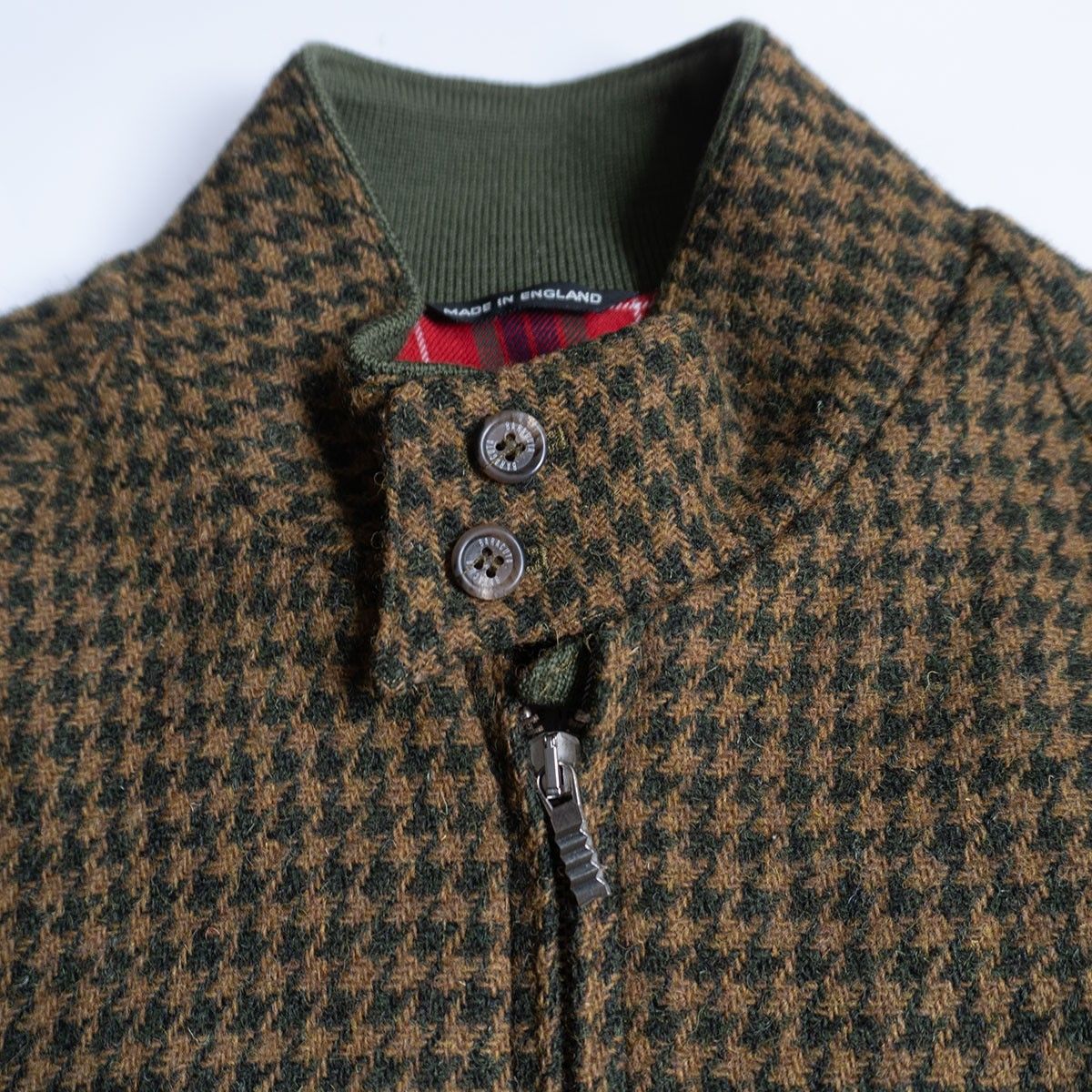 美品】 BARACUTA 【× Harris Tweed G9 スウィングトップ ハリントン