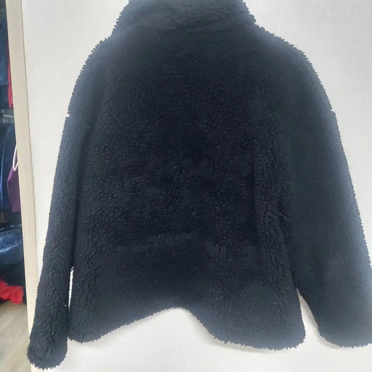 ナイキ ビックスウォッシュ ボア フリース ジャケット ブラック