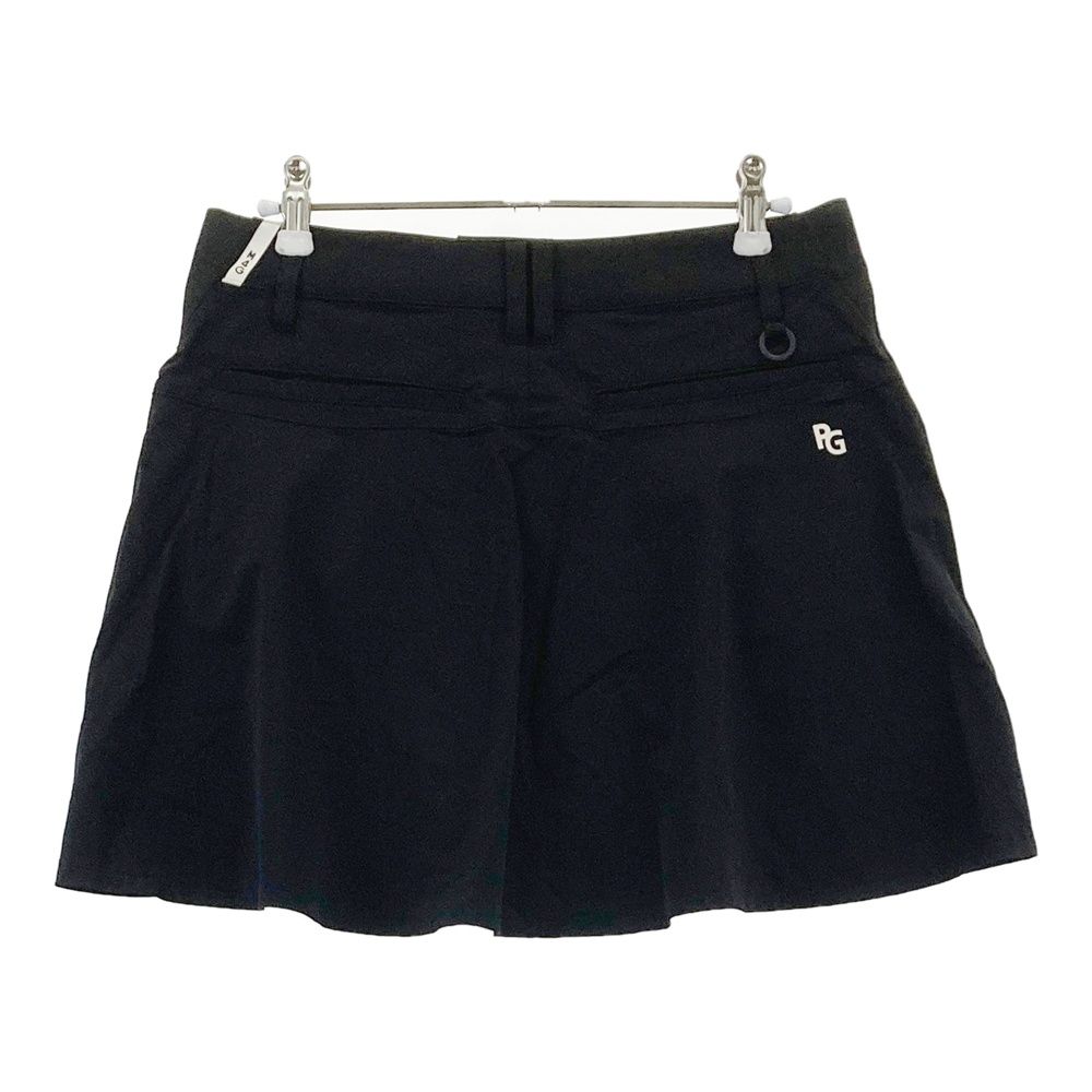 サイズ 1 PEARLY GATES パーリーゲイツ モデル ストレッチナイロンスカート ブラック系 ゴルフウェア レディース ストスト