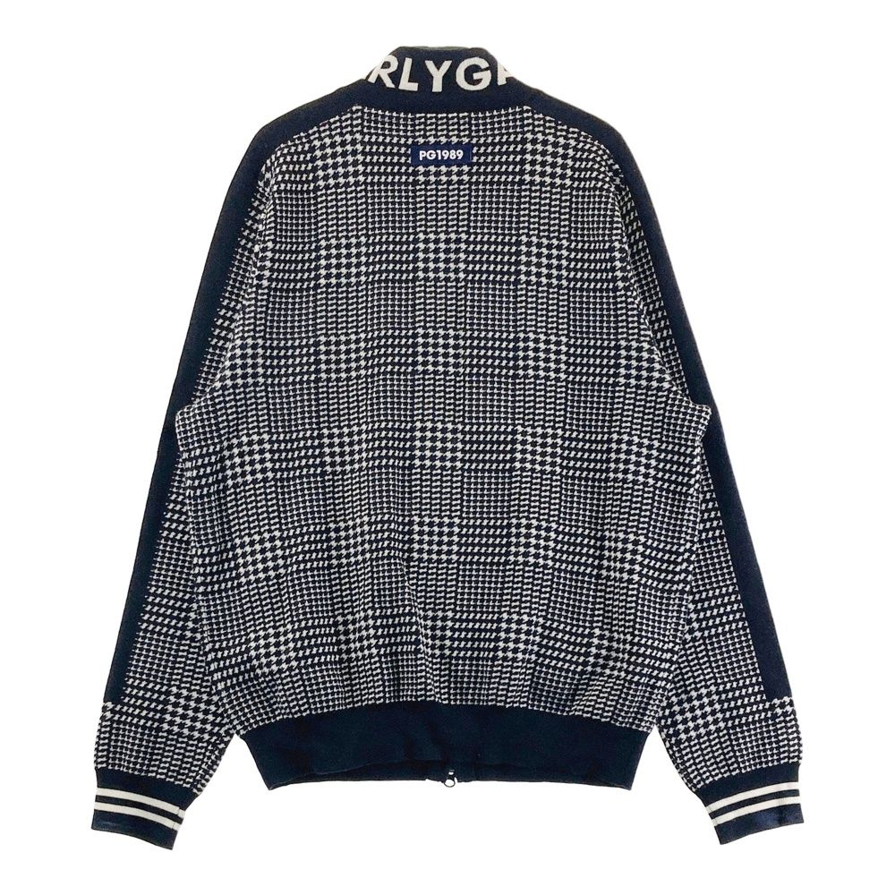 サイズ：6 PEARLY GATES パーリーゲイツ ウール ニットジャケット 千鳥