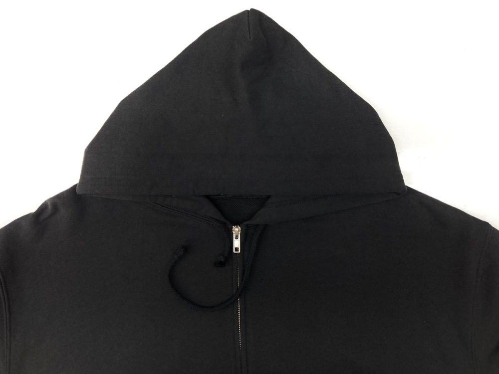 ヨウジヤマモト Yohji Yamamoto BLACK Scandal LOGO ZIPUP PARKER ロゴ