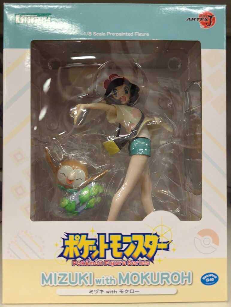 コトブキヤ ARTFX J ポケットモンスター ポケットモンスター ミヅキwithモクロー 特典色紙付き 特典付