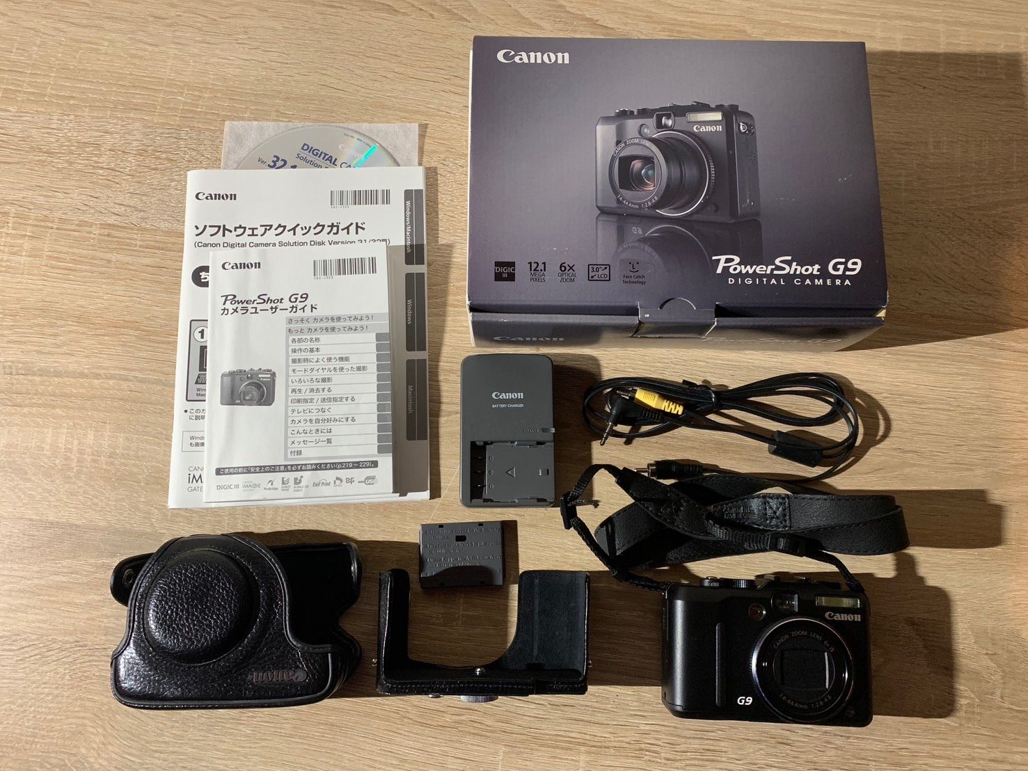 6576 Canon PowerShot G9 ブラック デジカメ 美品 - メルカリ
