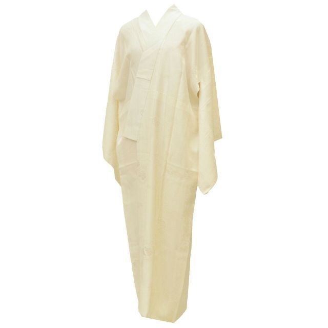 中古】 長襦袢 正絹 リサイクル長襦袢 美品 仕立て上がり 裄64cm 身丈