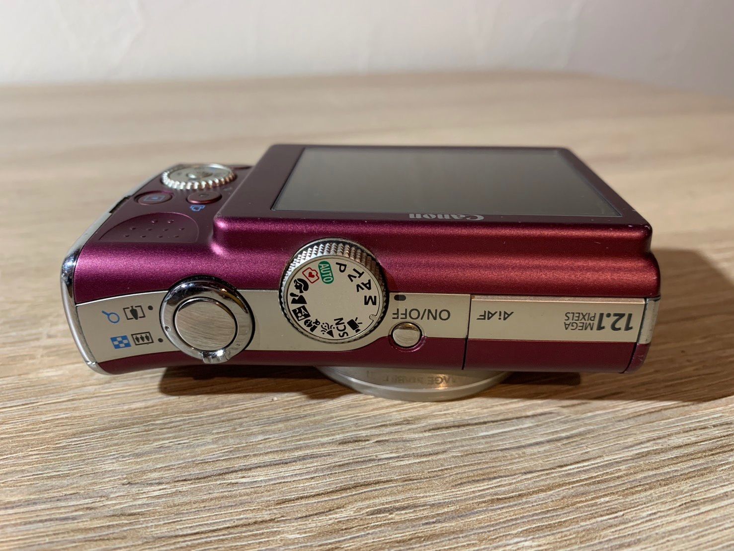 人気 6577 Canon PowerShot SX200 IS レッド デジカメ 2025年最新