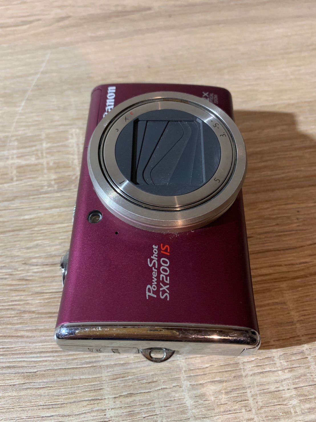 人気 6577 Canon PowerShot SX200 IS レッド デジカメ 2025年最新