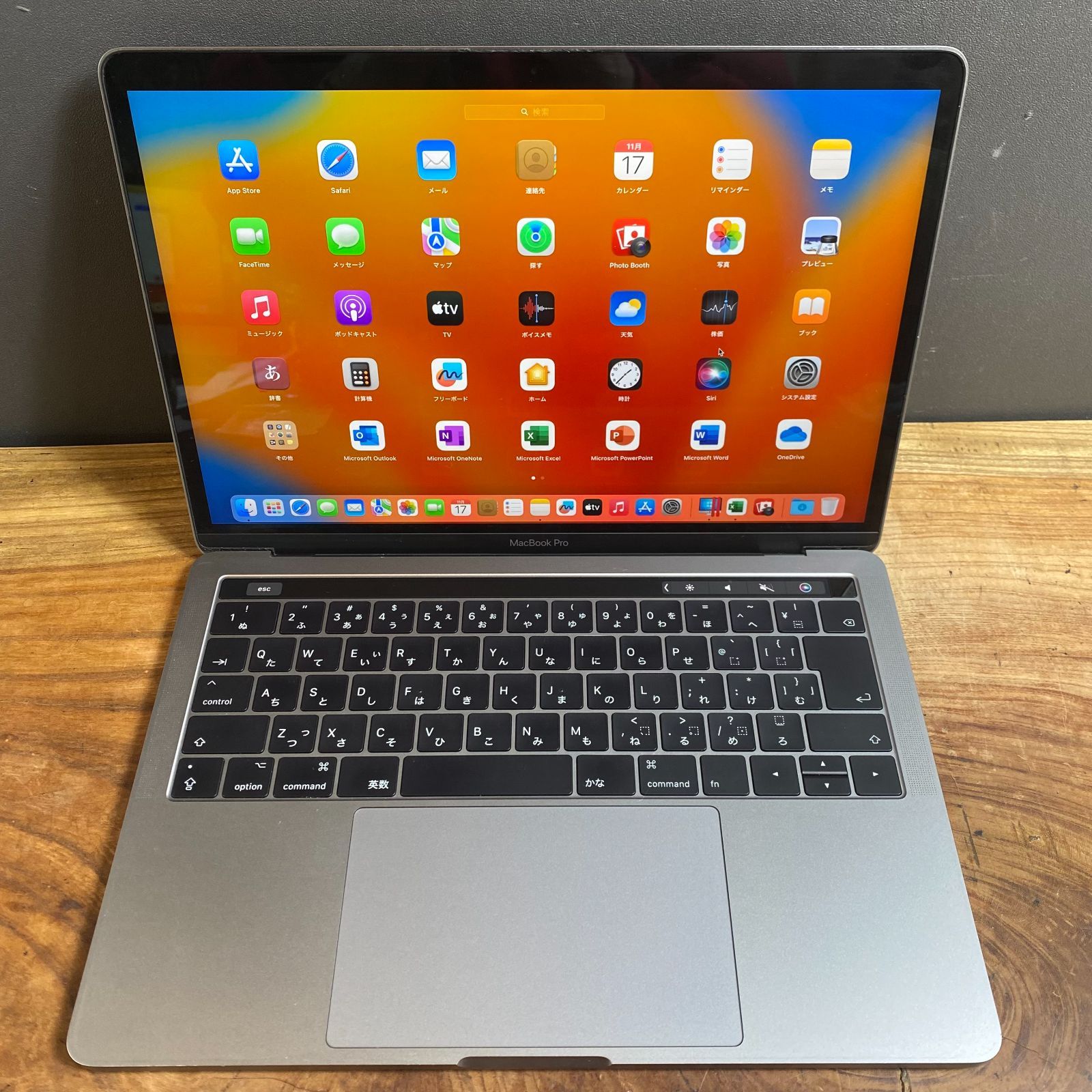 Apple MacBook Pro 13 inch 2017 Core i 7 3.5 GHz メモリ16 GB SSD 1 TB Windows 11 Office 2025 238