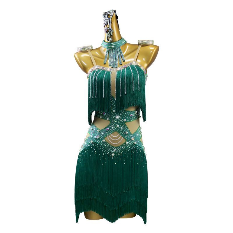  台衣装 発表会 ダンスウェア ラテン サンバ ルンバ チャチャ ワルツ タンゴ モダンダンス パーティー 演出服 フラメンコ ベリーダンス フォーマルドレス P-161 ドレス ダンス衣装 社交ダンス