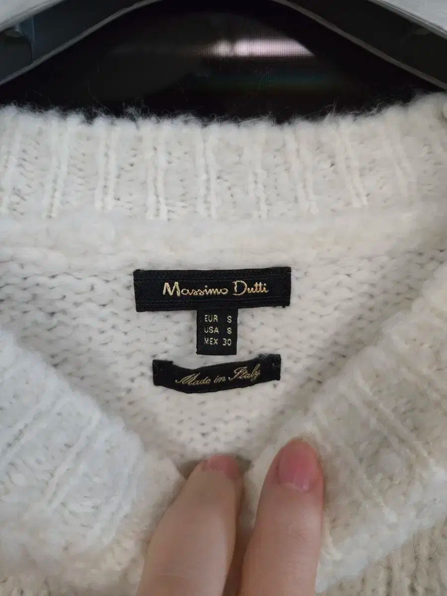 Massimo Dutti アーガイル ニット SI