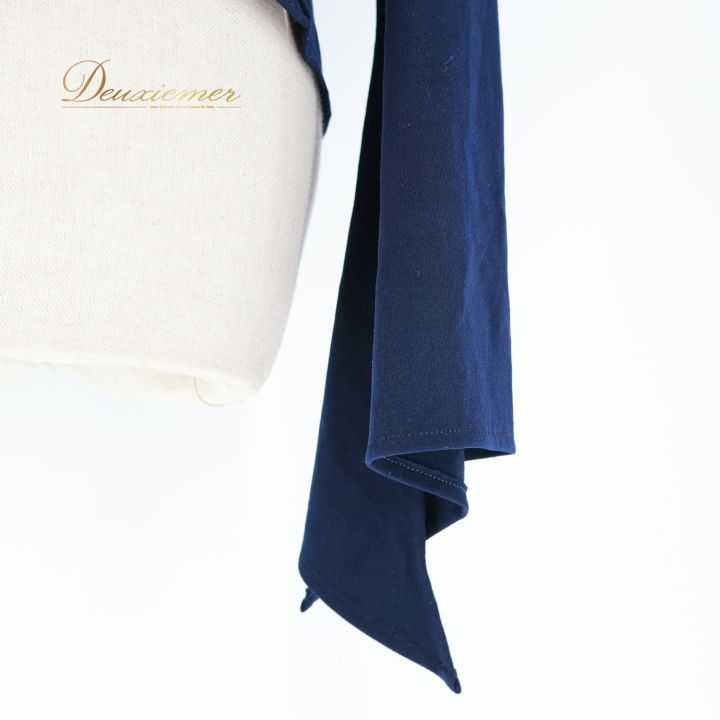 社交ダンス 衣装 トップス ネイビー系 タカダンス TAKA DANCE フリル