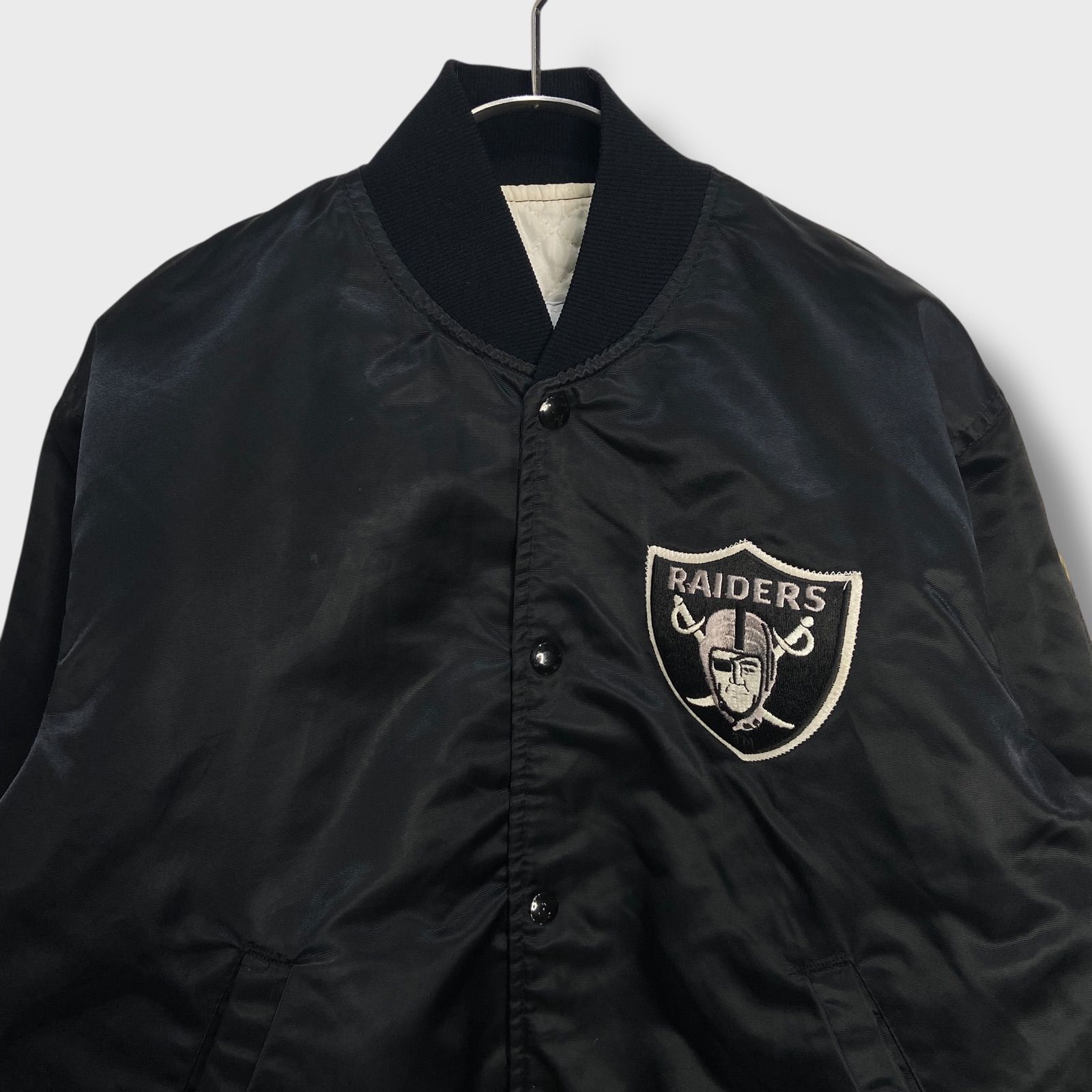 ☆80-90s☆USA製☆STARTER☆スターター☆NFL☆レイダース☆ナイロン