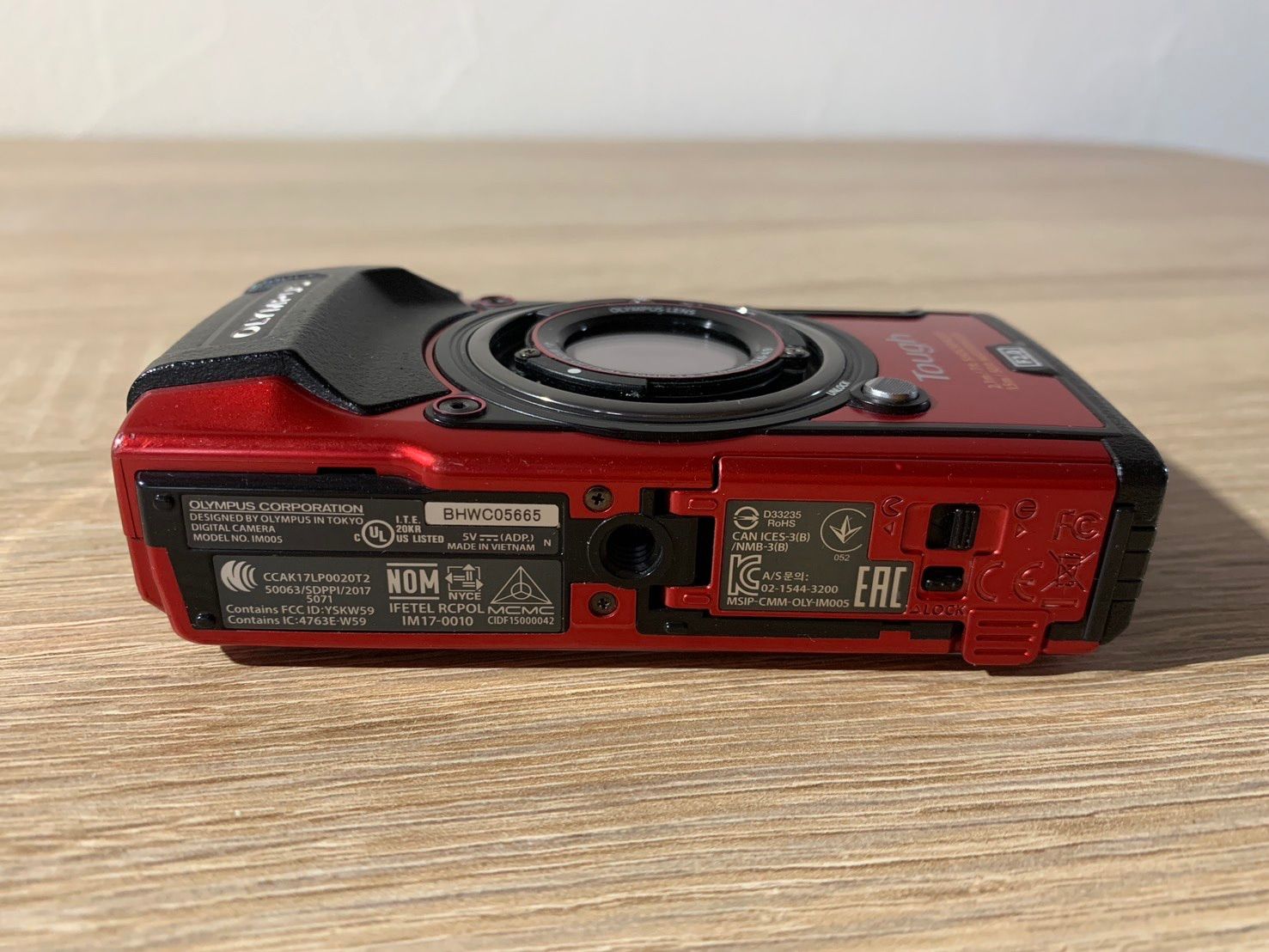 6581 OLYMPUS TOUGH TG-5 レッド デジカメ - メルカリ