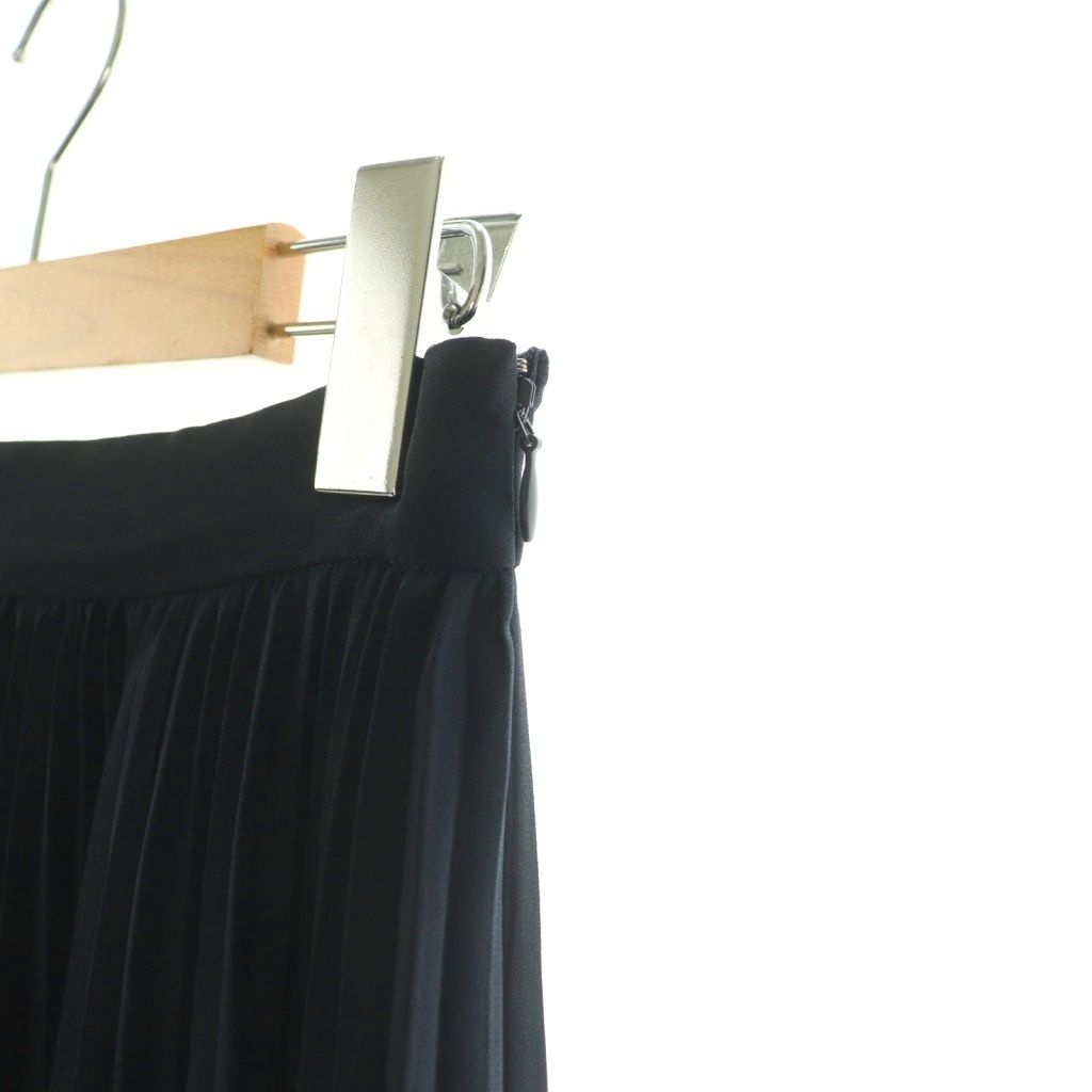 セオリーリュクス theory luxe プリーツスカート 32 ネイビー /DO □OS