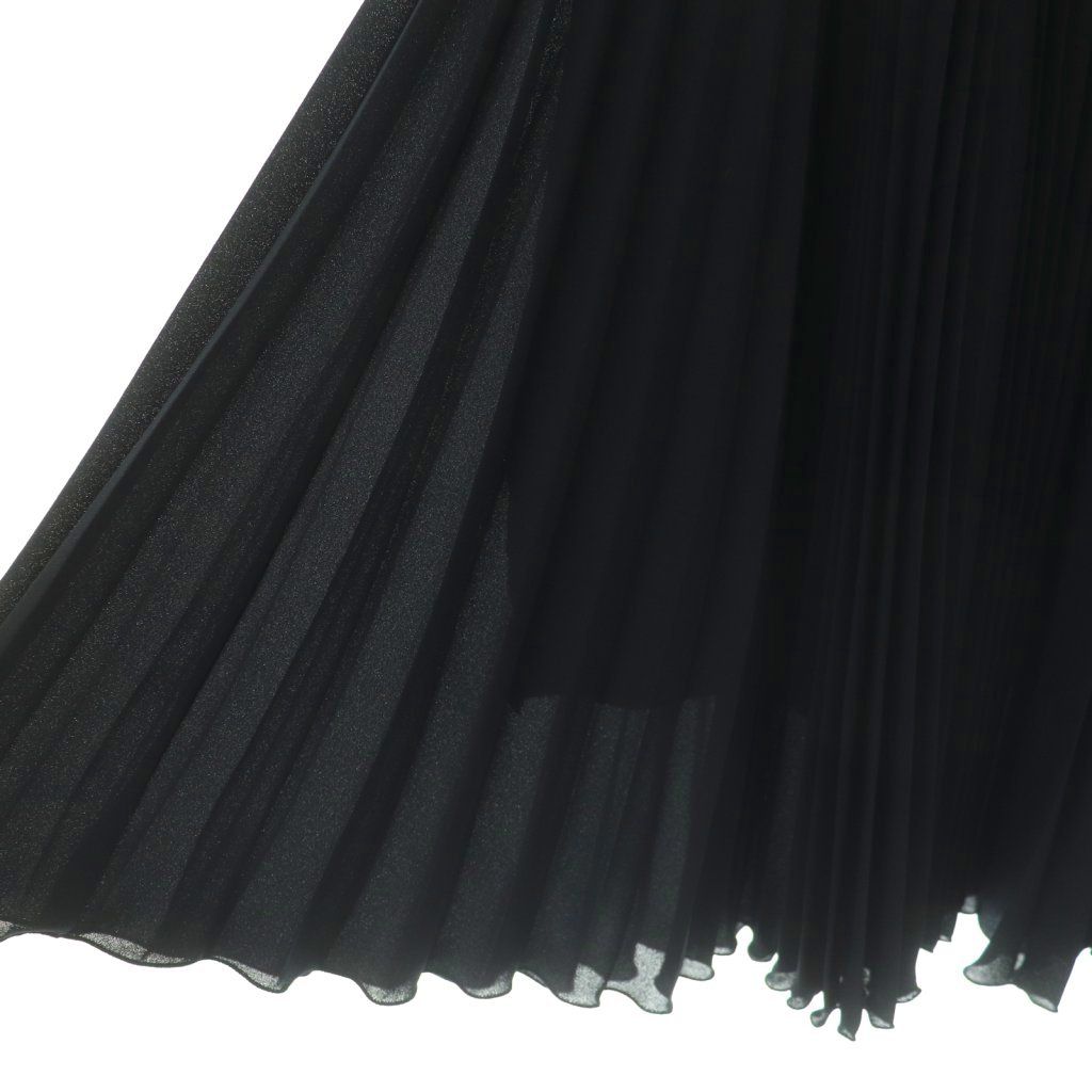 セオリーリュクス theory luxe プリーツスカート 32 ネイビー /DO □OS