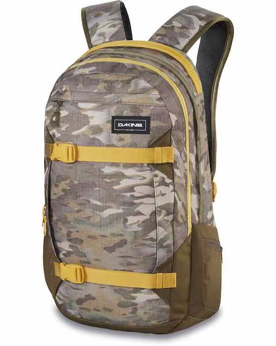 最速発送 DAKINE ダカイン MISSION 25L Camo アウトドア スノーボード リュック バックカントリー バックパック