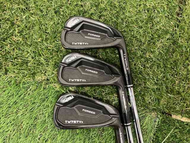 ホンマ ツアーワールド TW757Vxブラック アイアン6本セット メンズゴルフ ツアーワールド TW757Vx アイアン(6本セット) ブラックエディション