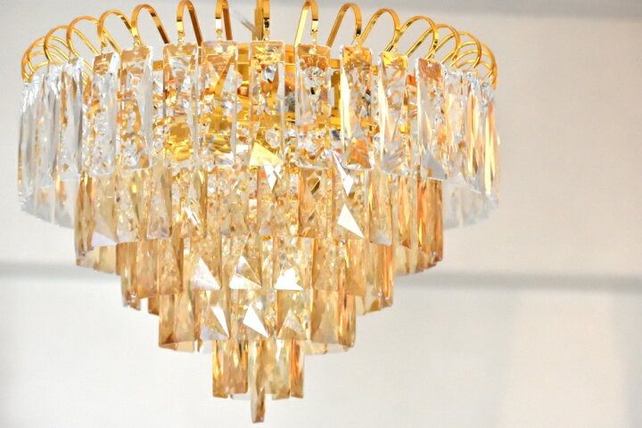 Topaz chandelier ゴールド シャンデリア - メルカリ