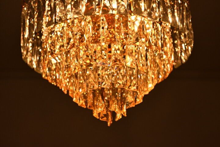 Topaz chandelier ゴールド シャンデリア - メルカリ