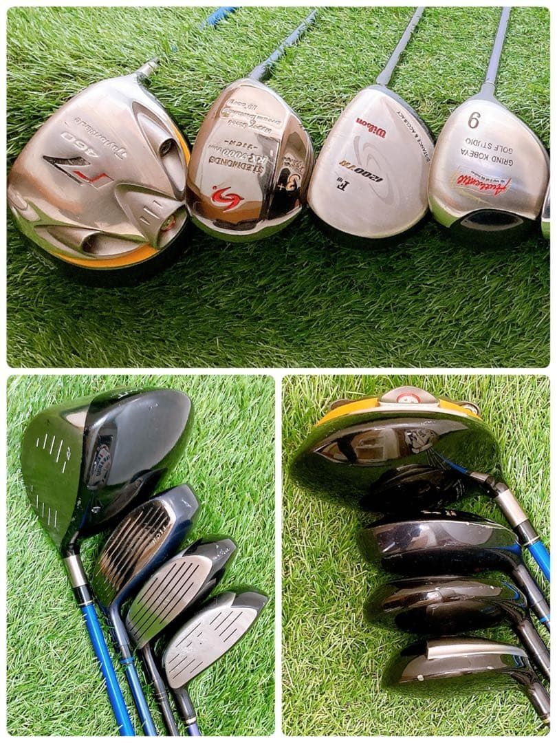 H8 テーラーメイド 初心者オススメ ゴルフクラブセット メンズ 13本