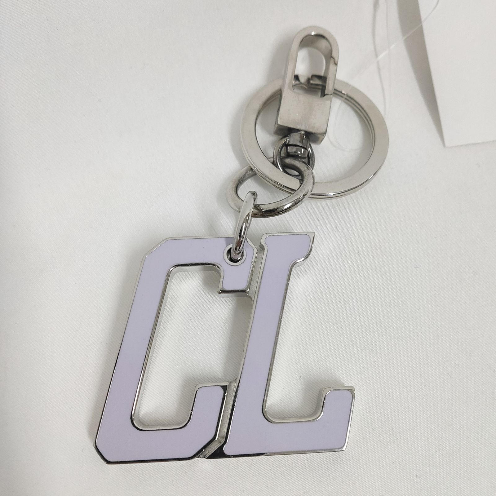 Christian Louboutin ハッピールイ キーホルダー パープル クリスチャンルブタン