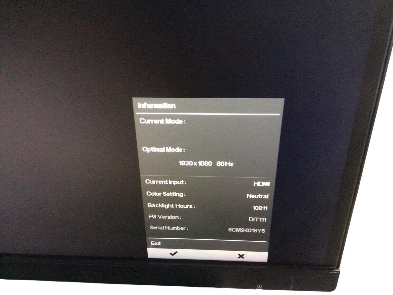 [中古] HP モニターN220H 21.5インチLCD Monitor HP N220h 21.5インチ 21．5 hpの通販 買え
