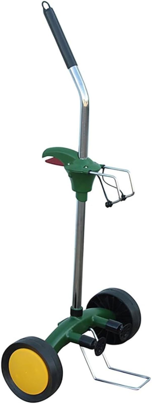 QD WST 植木鉢運搬カート 鉢運搬用品 ハンドル付き ガーデン運搬カート 高さ調整 軽量 植木鉢移動 耐荷重65 kg 大型植木鉢移動用カート 多用途使用 グリーン