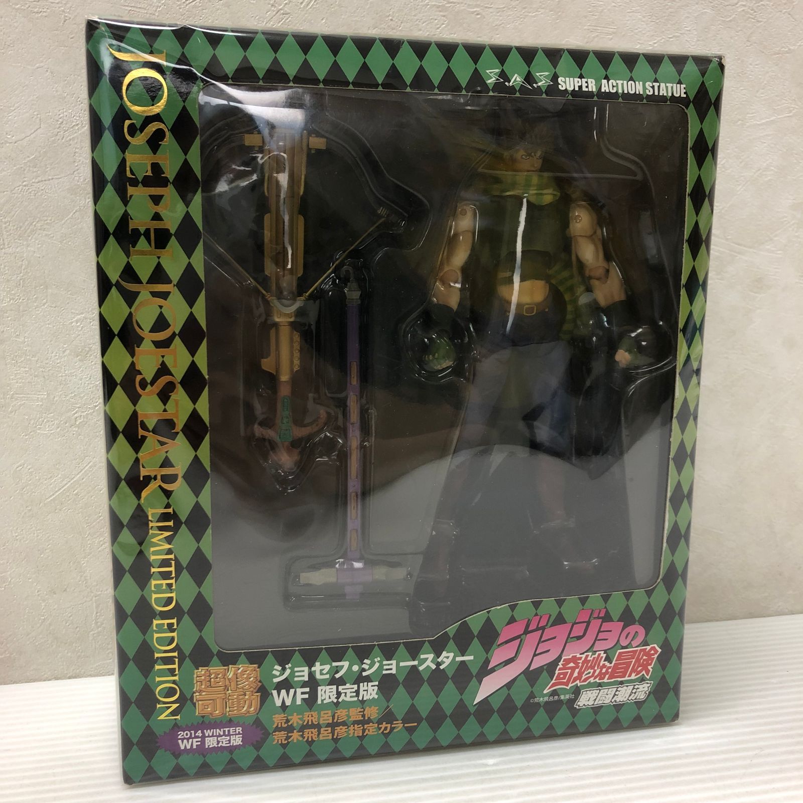 ジョセフ ジョースター 超像可動 ジョジョの奇妙な冒険 WF ジャンク品 smtketc092122