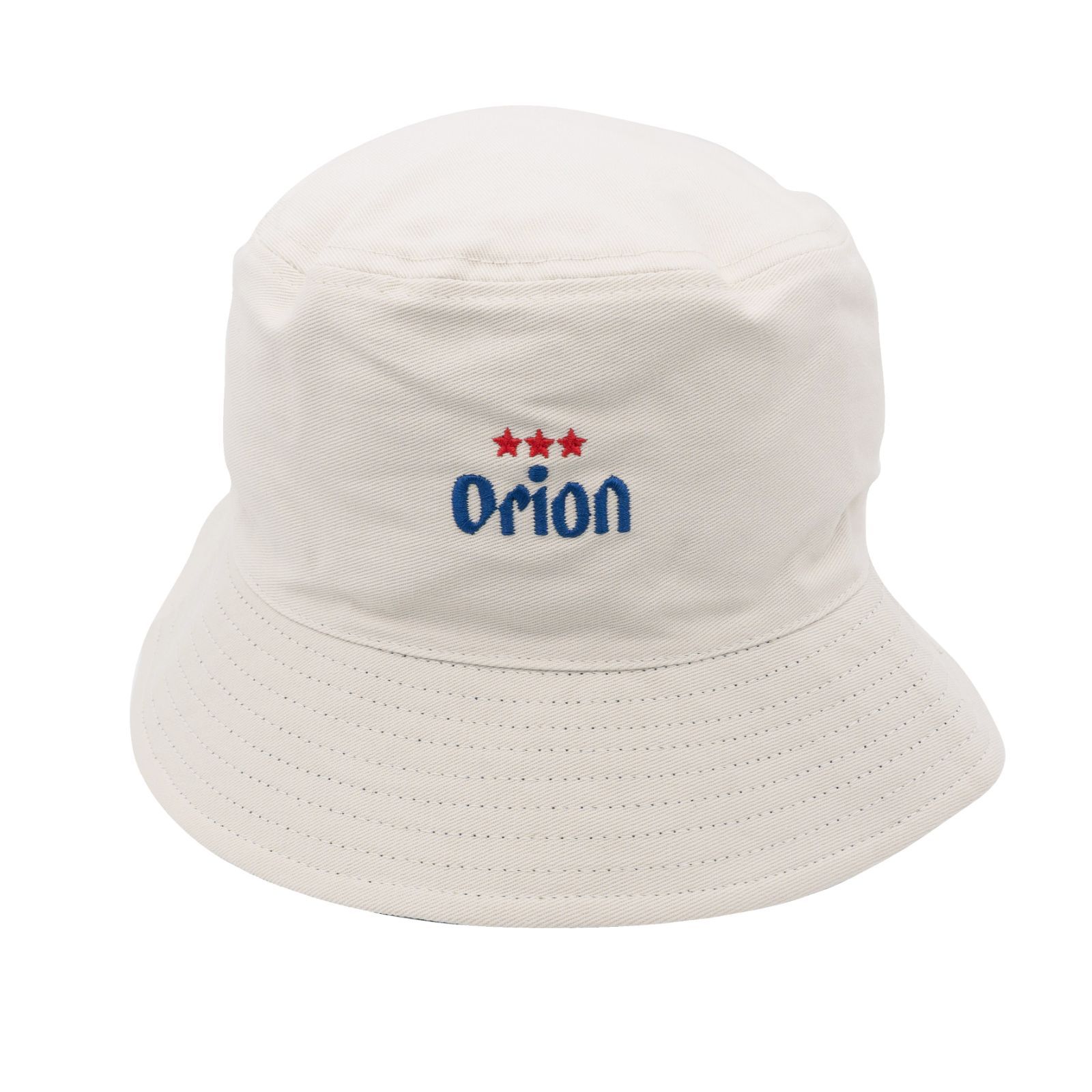 オリオンビール リバーシブル バケットハット ベージュ ブラック