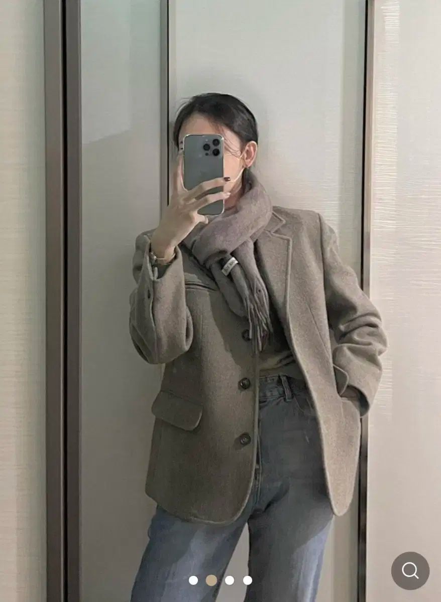 オータムダイアル ウール ジャケット