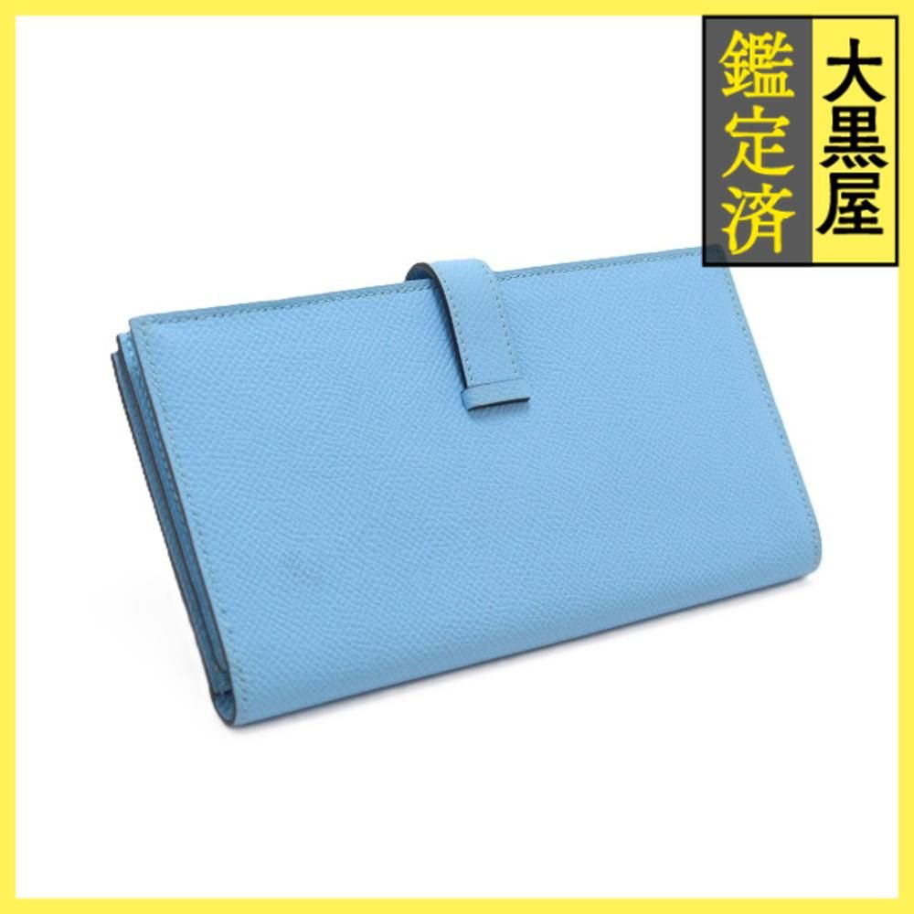 エルメス ベアンスフレ ヴォー･エプソン セレステ W刻印 460